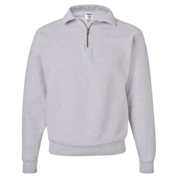 Super Sweats NuBlend® Quarter-Zip Cadet Collar Sweatshirt Thumbnail